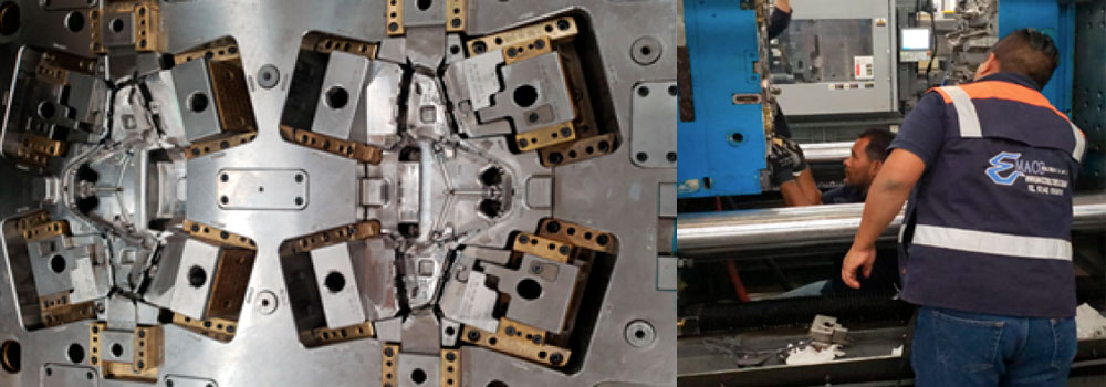 Reparación y fabricación de moldes o troqueles